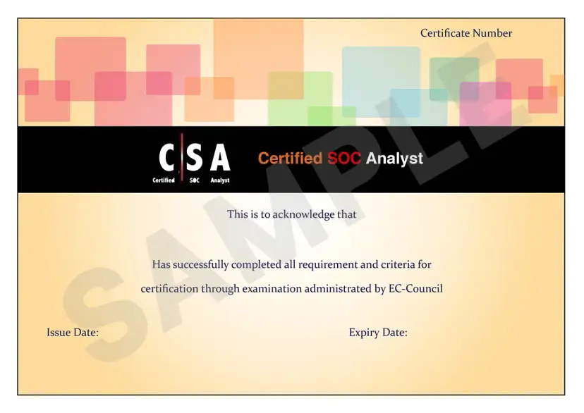 Certificate Example
