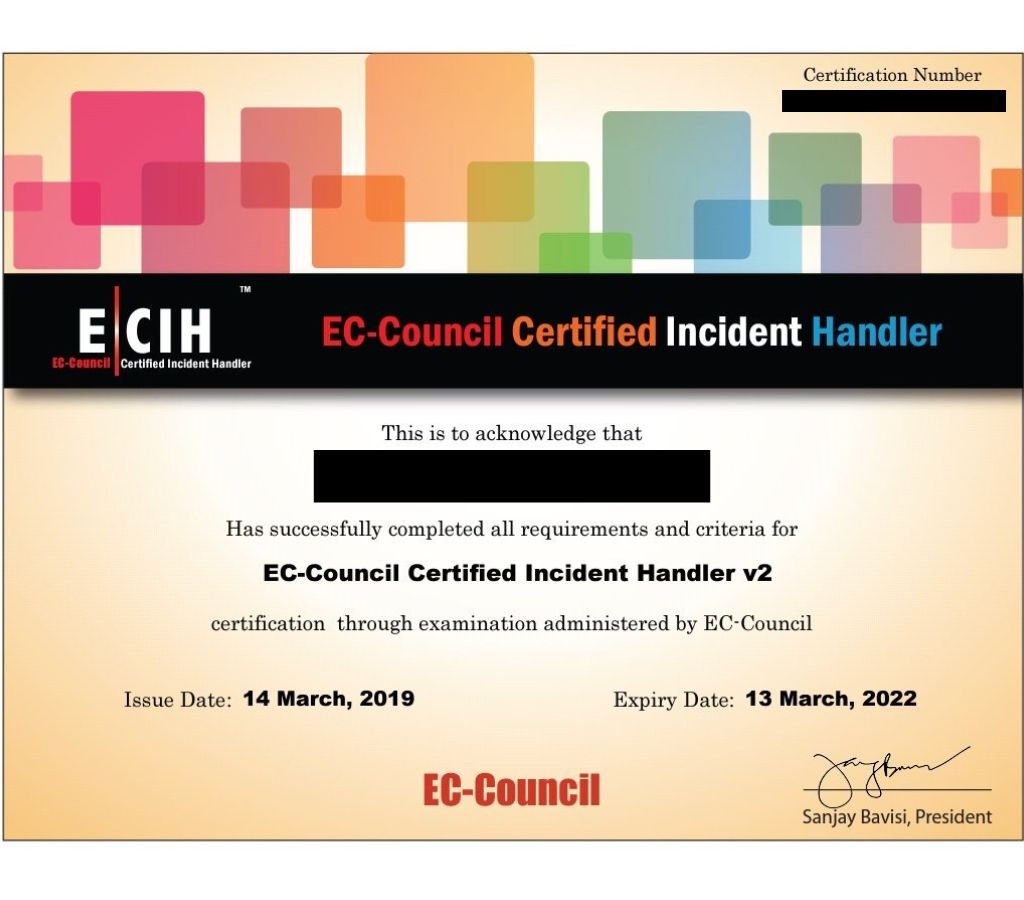 Certificate Example