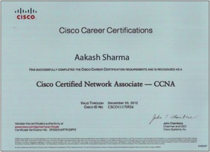 Certificate Example