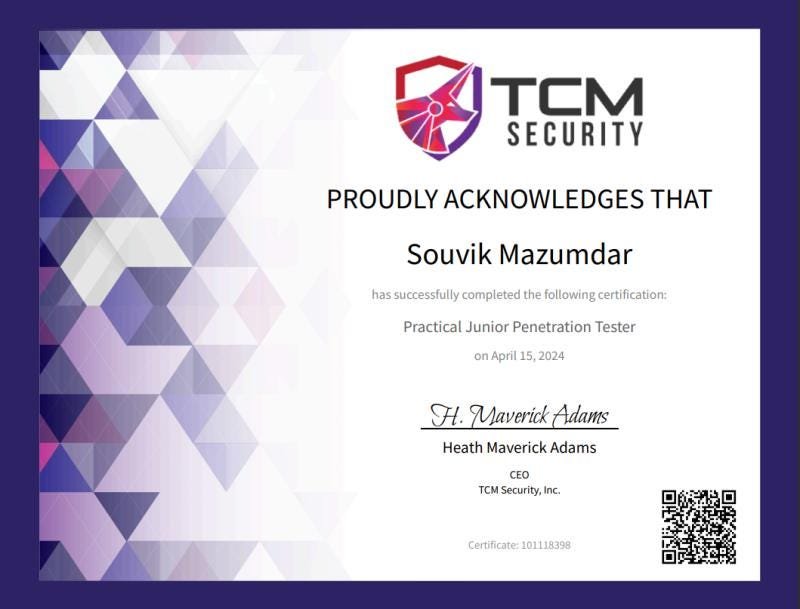 Certificate Example