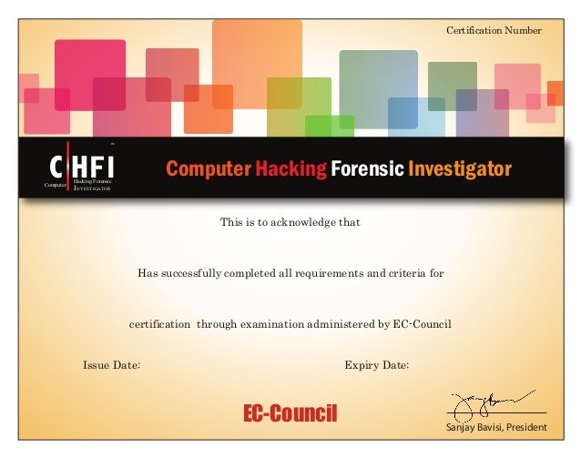 Certificate Example